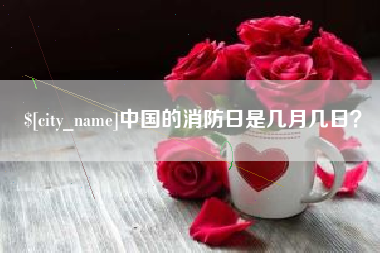 琼海中国的消防日是几月几日？