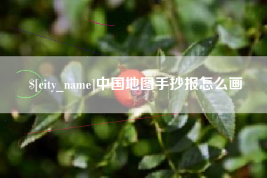 琼海中国地图手抄报怎么画