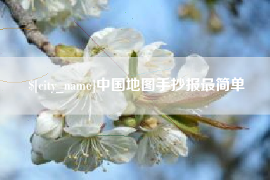 琼海中国地图手抄报最简单