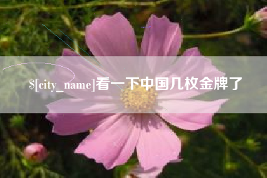 琼海看一下中国几枚金牌了