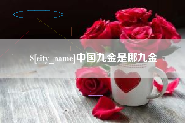 琼海中国九金是哪九金