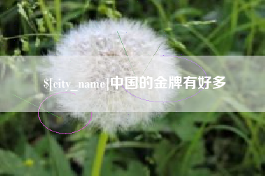 琼海中国的金牌有好多