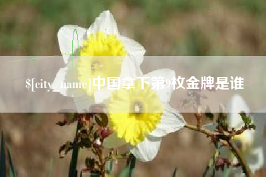 琼海中国拿下第9枚金牌是谁