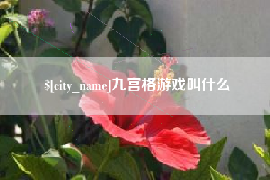 琼海九宫格游戏叫什么