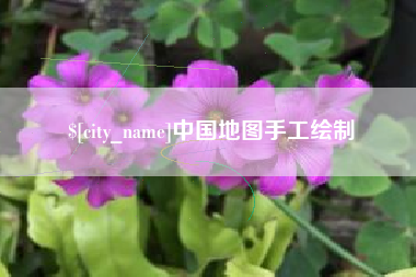 琼海中国地图手工绘制