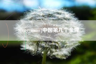 琼海中国第九个金牌
