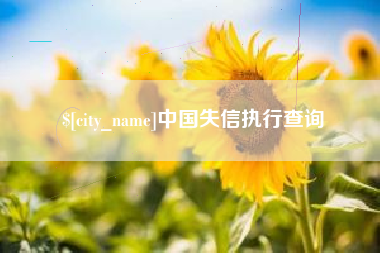 琼海中国失信执行查询
