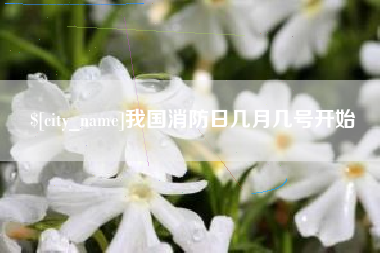 琼海我国消防日几月几号开始