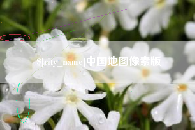 琼海中国地图像素版