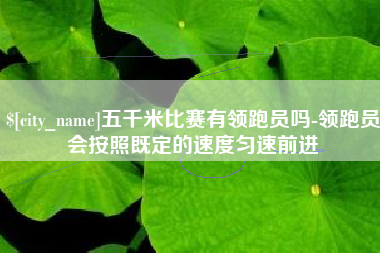 琼海五千米比赛有领跑员吗-领跑员会按照既定的速度匀速前进