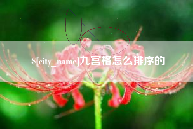 琼海九宫格怎么排序的