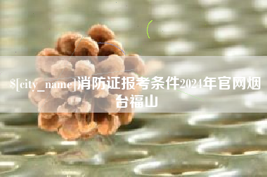 琼海消防证报考条件2024年官网烟台福山