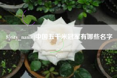 琼海中国五千米冠军有哪些名字